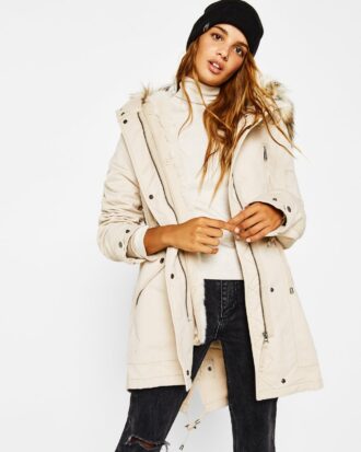 Removable Faux Fur Lining